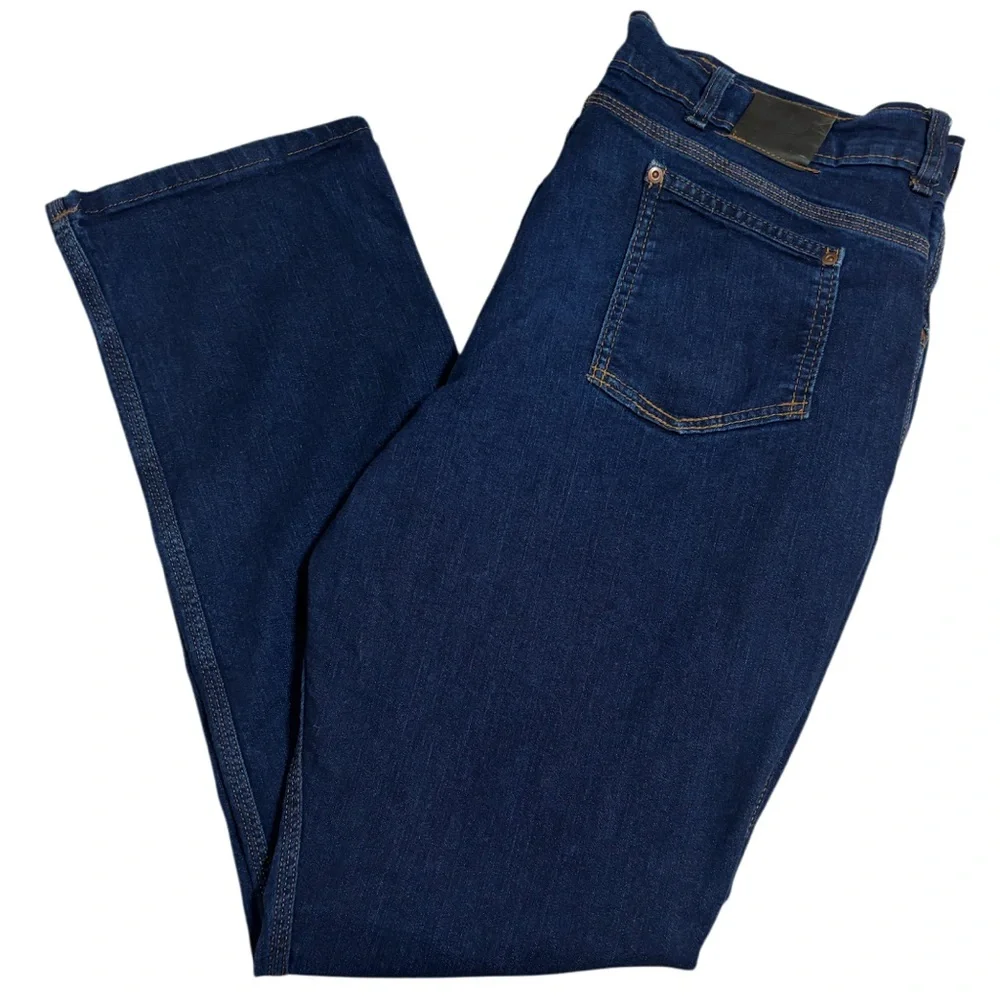 Origin Mens Jeans Delta D68 Dark Wash Quality Denim Made in USA Size 38 X 33